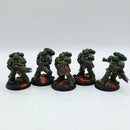 Warhammer 40k: Space Marines Salamanders Infernus Marines  - Well Painted (AA188)