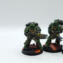 Warhammer 40k: Space Marines Salamanders Infernus Marines  - Well Painted (AA188)