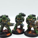 Warhammer 40k: Space Marines Salamanders Infernus Marines  - Well Painted (AA188)
