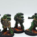 Warhammer 40k: Space Marines Salamanders Infernus Marines  - Well Painted (AA188)