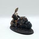 Warhammer 40k: Space Marines Chaplain on Bike  - Well Painted (AA178)