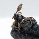 Warhammer 40k: Space Marines Chaplain on Bike  - Well Painted (AA178)