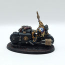 Warhammer 40k: Space Marines Chaplain on Bike  - Well Painted (AA178)