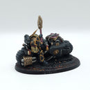 Warhammer 40k: Space Marines Chaplain on Bike  - Well Painted (AA178)