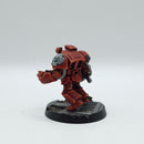 Warhammer 40k: Space Marines Space Hulk Terminator Brother Omnio OOP - Well Painted (AD257)