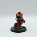 Warhammer 40k: Space Marines Space Hulk Terminator Brother Omnio OOP - Well Painted (AD257)