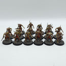 Warhammer Age of Sigmar: Maggotkin of Nurgle Plaguebearers - Well Painted (AA235)