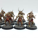 Warhammer Age of Sigmar: Maggotkin of Nurgle Plaguebearers - Well Painted (AA235)