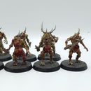 Warhammer Age of Sigmar: Maggotkin of Nurgle Plaguebearers - Well Painted (AA235)