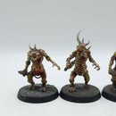 Warhammer Age of Sigmar: Maggotkin of Nurgle Plaguebearers - Well Painted (AA235)