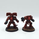Warhammer 40k: Space Marines Heroes Blood Angels Terminators (AD253)