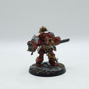 Warhammer 40k: Space Marines Space Hulk Terminator Brother Valencio OOP - Well Painted (AD256)