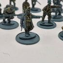 Bolt Action German Infantry x16 - Mortar, Flammenwerfer, LMG, Sniper, Officer BI043