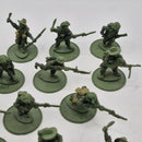 Bolt Action Gurkha Sections x2 - 20 models - Resin AI228