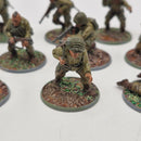 Bolt Action US Infantry Squad - Painted BI006