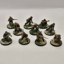 Bolt Action German Infantry Squad - Painted BJ103
