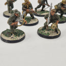 Bolt Action German Infantry Squad - Painted BJ103