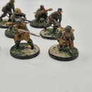 Bolt Action German Infantry Squad - Painted BJ103