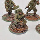 Bolt Action US Command and Medic - Painted BJ108