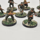Bolt Action German Infantry Squad - Painted BH014