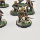 Bolt Action German Infantry Squad - Painted BH014