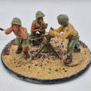 Bolt Action US Marines Bazooka and Mortar - Painted AI127