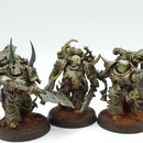 Warhammer 40k: Death Guard Plague Marines - Well Painted (AE174)
