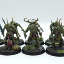 Warhammer Age of Sigmar: Maggotkin of Nurgle Plaguebearers - Well Painted (AD157)
