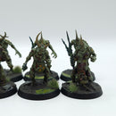 Warhammer Age of Sigmar: Maggotkin of Nurgle Plaguebearers - Well Painted (AD157)