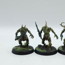 Warhammer Age of Sigmar: Maggotkin of Nurgle Plaguebearers - Well Painted (AD157)