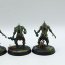Warhammer Age of Sigmar: Maggotkin of Nurgle Plaguebearers - Well Painted (AD186)