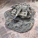 Warhammer 40k Shadowsword Diarama inc forgeworld titan crew AB013