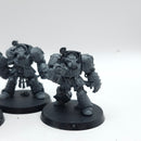 Warhammer 40k: Space Marine Dark Angesl Deathwing Terminators Old (AC206)