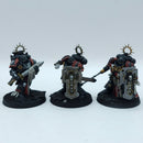Warhammer 40k: Space Marines Black Templars Bladeguard Veterans - Well Painted (BJ247)