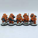 Warhammer 40k: Leagues of Votann Hearthkyn Warriors - Part Painted (BC218)