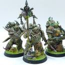 Warhammer 40k: Death Guard Kill Team Missing Sorcerer - Well Painted (AN025)