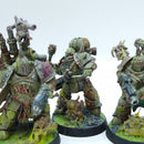 Warhammer 40k: Death Guard Kill Team Missing Sorcerer - Well Painted (AN025)