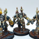 Warhammer 40k: Chaos Space Marines Iron Warriors Terminators - Well Painted (BJ240)