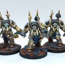 Warhammer 40k: Chaos Space Marines Iron Warriors Terminators - Well Painted (BJ240)