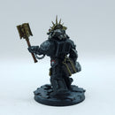 Warhammer 40k: Space Marines Black Templars Terminator Chaplain - Well Painted (AJ073)
