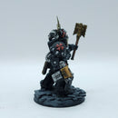 Warhammer 40k: Space Marines Black Templars Terminator Chaplain - Well Painted (AJ073)