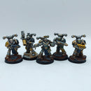 Warhammer 40k: Chaos Space Marines Iron Warriors x5 Legionaries - Well Painted (BA056)