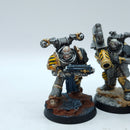 Warhammer 40k: Chaos Space Marines Iron Warriors x5 Legionaries - Well Painted (BA056)