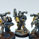 Warhammer 40k: Chaos Space Marines Iron Warriors x5 Legionaries - Well Painted (BA056)