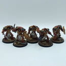Warhammer Horus Heresy: Space Marines Blood Angels Crimson Paladins - Painted (BR142)