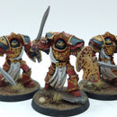 Warhammer Horus Heresy: Space Marines Blood Angels Crimson Paladins - Painted (BR142)