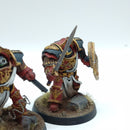Warhammer Horus Heresy: Space Marines Blood Angels Crimson Paladins - Painted (BR142)