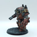 Warhammer Horus Heresy: Space Marine Word Bearers Contemptor Dreadnought OOP - Painted (BTD63)