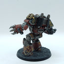 Warhammer Horus Heresy: Space Marine Word Bearers Contemptor Dreadnought OOP - Painted (BTD62)