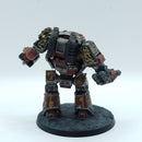 Warhammer Horus Heresy: Space Marine Word Bearers Contemptor Dreadnought OOP - Painted (BTD62)
